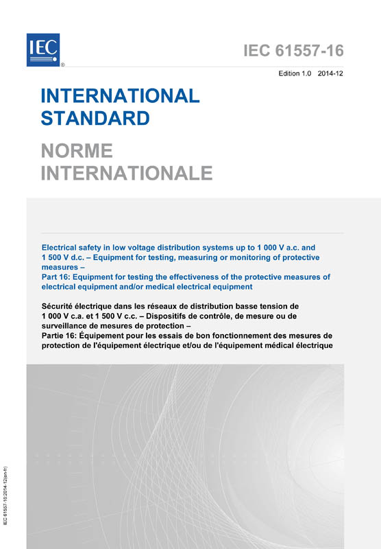 Cover IEC 61557-16:2014